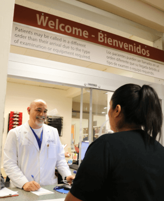 Welcome Sign at Pomona Valley Hospital Medical Center 